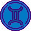 Gemini Sysmbol  Icon