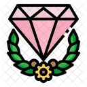 Gemology Diamond Luxury Icon