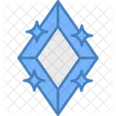 Gemstone Diamond Jewelry Icon