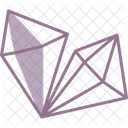 Gemstone Diamond Jewelry Icon