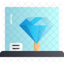 Gemstone Precious Crystal Icon