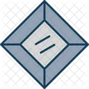 Gemstone Diamond Jewelry Icon