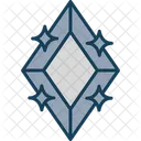 Gemstone Diamond Jewelry Icon