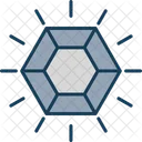 Gemstone Diamond Jewelry Icon