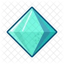 Gem Blue Diamond Red Game Icon