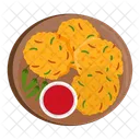 Gemüsepuffer  Symbol