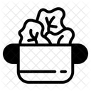 Gemüse kochen  Symbol