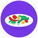 Gemusesalat Gemischte Gemusestucke Gemuse Symbol