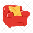 Gemütliches Sofa  Symbol