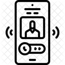Angerufen  Symbol