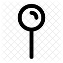 Pin Punkt Stift Zeiger Symbol