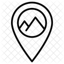 Stecknadel Standortnadel Kartenzeiger Symbol
