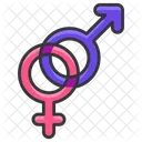 Sexual Gender Sign Icon
