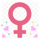 Gender Female Femenine Icon