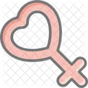 Gender Love Valentine Icon