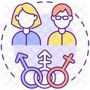 Gender and gender identity  Icon