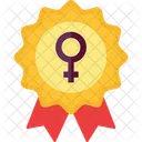 Gender Badge Badge Power Icon