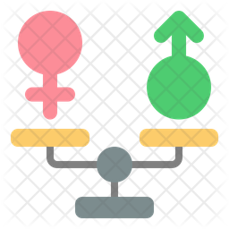 Gender Equality Icon - Download In Flat Style