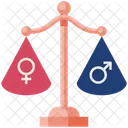 남녀평등 성별 평등 아이콘