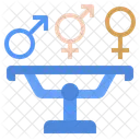Gender Equality Equality Bias Icon