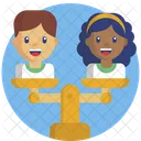 Gender Equality Equality Boy Icon