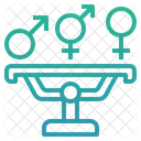 Gender Equality Equality Bias Icon