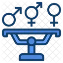 Gender Equality Equality Bias Icon