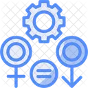 Gender Equality Gender Equity Women S Rights Icon