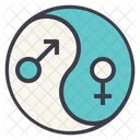 Gender Harmony  Icon