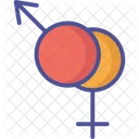 Gender Female Gender Male Icon