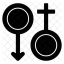 Female Symbol Male Symbol Masculine Icon
