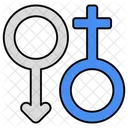 Female Symbol Male Symbol Masculine Icon