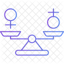 Gender Scale  Icon