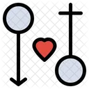 Gender Sign Couple Love Gender Symbol Icon
