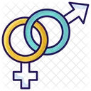 Male Symbol Female Symbol Gender Signs Icon