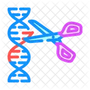 Gene Editing Scissors Icon