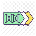 Genetic Modification Dna Recombination Rna Interference Icon