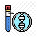 Gene Test Tube Genetic Test Tube Dns Icon