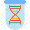 유전자치료 DNA 유전자 아이콘