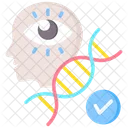 Gene Therapy Human Eye Icon