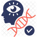 Gene Therapy Human Eye Icon