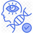 Gene Therapy Human Eye Icon