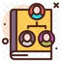 Genealogy Book Book Notebook Icon