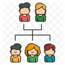 Genealogy Family Tree Hierarchy Icon