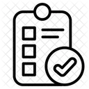 Liste genehmigen  Symbol