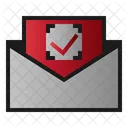 E Mail Scheck Nachricht Symbol