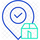 Zugelassener Logistikstandort  Symbol