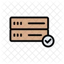 Server Datenbank Sicherheit Symbol