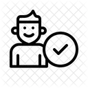 Zugelassenes Mitglied  Symbol