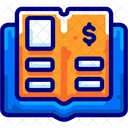 General Ledger Book Financial Books Icon